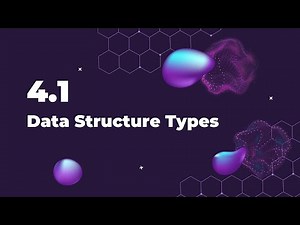 4.1 Data Structure & its Types