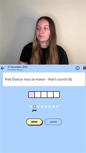 Hannah❤️ | What a sneaky definition! 🤫 #minutecryptic #cryptic #crossword #game #puzzle | Instagram