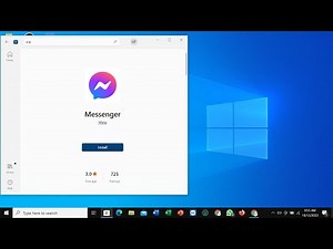 How To Download Messenger Apps On PC / Laptop
