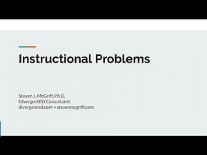 Instructional Problems Presentation