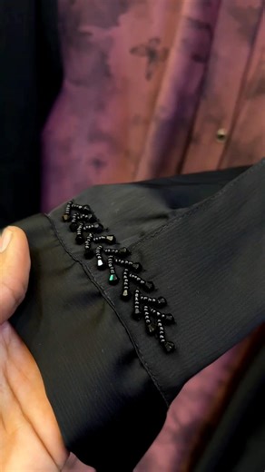 Cutdana handwork abaya design || black abaya 2026 || new Dubai abaya #abaya #clothbrandstore #short