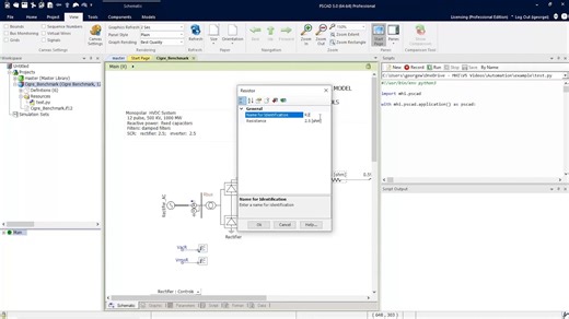 PSCAD V5 - Automation Library features