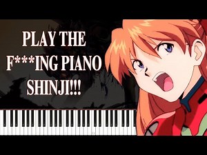 [A Cruel Angel's Thesis] Neon Genesis Evangelion OP (Piano Tutorial & Sheets)