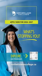 2026 applications are now open, and with NLC’s Supported Distance Learning, you can train for your future your way. Live online classes, watch anytime recordings, and full student supports mean you can balance work, home, and education with confidence. | Northern Lakes College