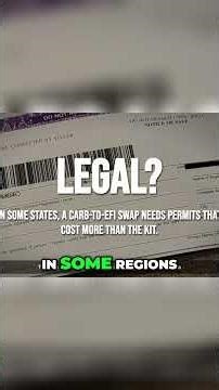 Carburetors vs EFI: The Ultimate Motorcycle Upgrade? Unpacked! #shorts