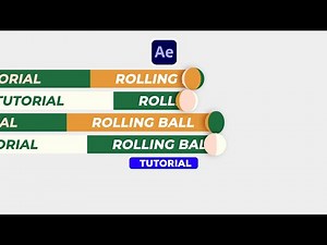 Rolling ball after effects tutorial