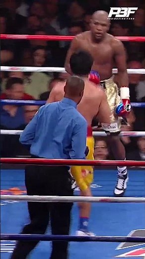 FLOYD MAYWEATHER VS MANNY PACQUIAO HIGHLIGHTS #Shorts