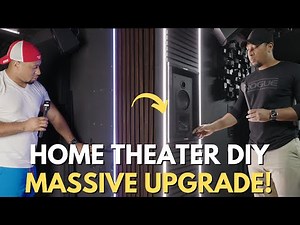 I Built a Custom In-Wall Speaker System! Home Theater DIY Makeover #4