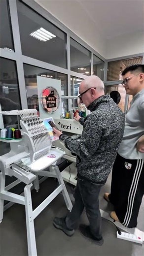 Engineer on call: remote setup and repair of your embroidery machine in real time