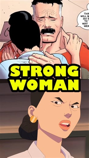 Debbie Is Way Stronger In The Show #invincible #comics #shorts