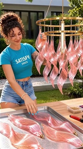 You Won’t Believe This Is Made From Plastic 😱 ♻️ #upcycle #diy #shorts