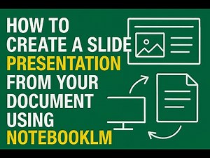 0003 How to Create a Side Presentation from Your Document Using NotebookLM