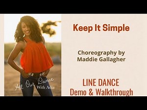 Keep It Simple—LINE DANCE—Tutorial/Walkthrough