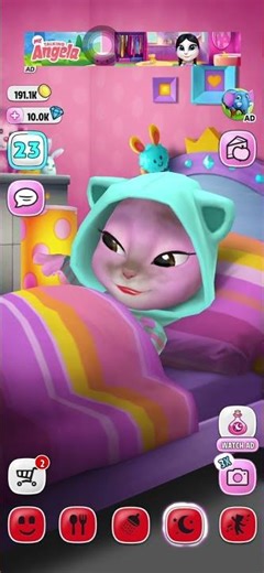 My talking angela #funny #talkingtomversion #mobileapp #talkingtom #mytalkingtom #games #mobilegame