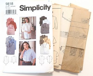 Simplicity 9818 | Size 12 | 1990s Sewing Pattern - Etsy