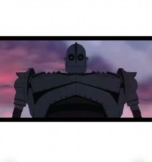 Iron giant scene with transformers sound effects