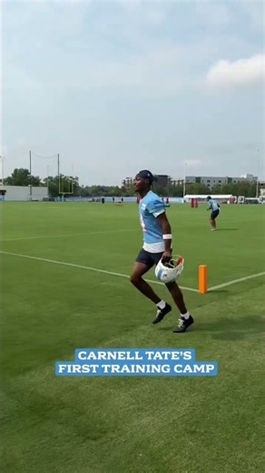 @carnelltate first training camp