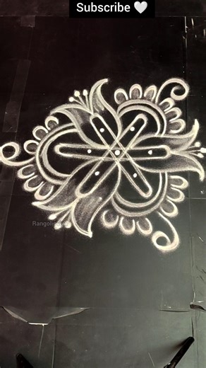 அழகான அருமையான ரங்கோலி 🌼 simply creative rangoli design #dailyrangoli #shorts #kolam #trending #art
