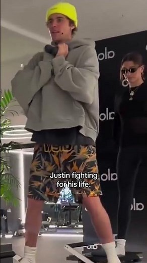 JUSTIN & HAILEY BIEBER PILATES 😂