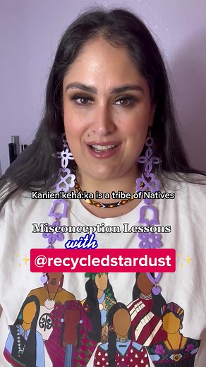 “Always buy from Inspired Natives, and not Native-Inspired” - #NativeTikTok creator @recycldstardust debunks myths around #NativeAmerican fashion 🧡✨