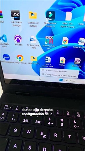 Move your taskbar to the left and gain more space for your icons