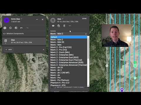 Plan Mapping Missions with Dronelink