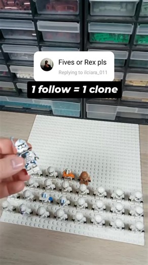 Brick Belge on Instagram: "Here you go Lego Clone Arc Trooper Fives"