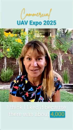 At the Commercial #UAVExpo