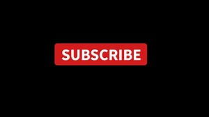 Download Social media subscribe button animation with alpha channel. 2d animation push button red subscribe animation with transparent background motion graphic for free