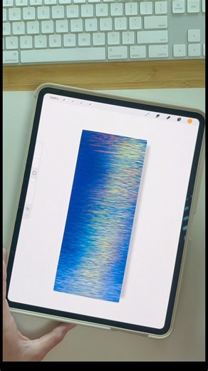 Procreate Oceans Tutorial #procreate #beginnerarttips #digitalart