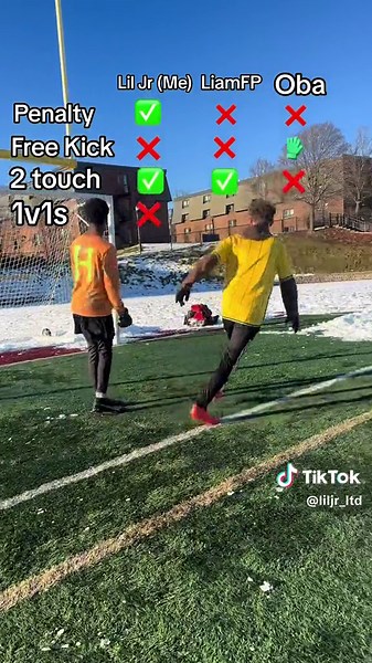 Snow Balling: Epic Football Moments with Lil Jr and LiamFP