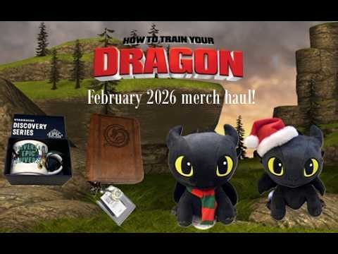 How To Train Your Dragon Collection February 2026 Merch Haul!