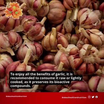 2.6K views · 156 reactions | The Incredible Benefits of Garlic for Your Health | All about health and nutrition | Facebook