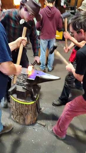 Summer's End Hammer-in full swing! | Artfire Michigan