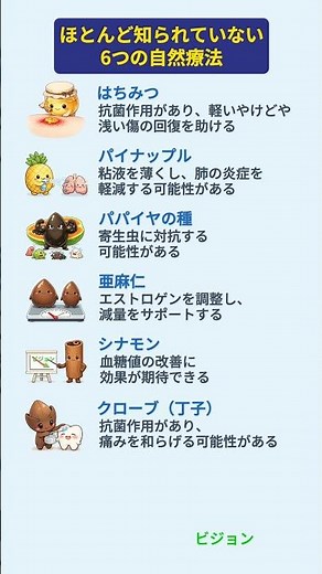 ほとんど知られていない6つの自然療法