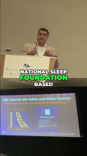 7-9 hours sleep? NSF's sleep guidelines!