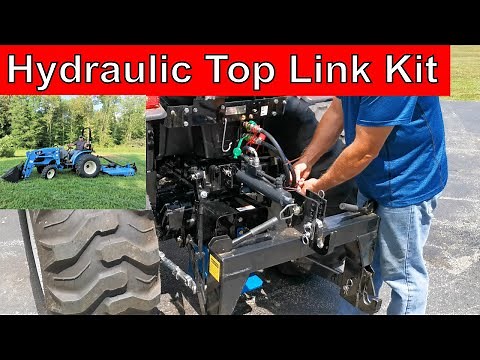 Tractor Hydraulic Top Link Install on Tractor