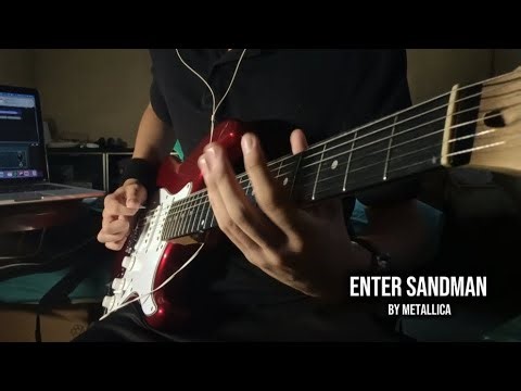 Metallica - 'Enter Sandman' (James Hetfield Part) [Electric Guitar Playthrough]