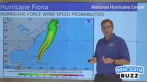 The National Hurricane Center provides an update on Hurricane Fiona. | Nova Scotia Buzz