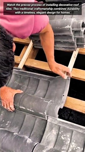 The Precise Process Of Laying Decorative Clay Roof Tiles