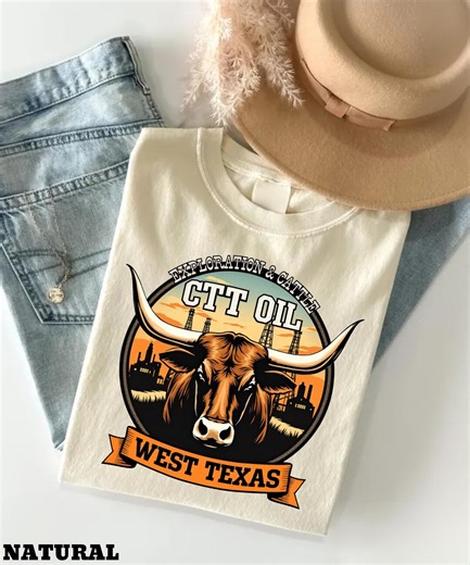 CTT Oil Exploration & Cattle T-shirt,landman Gift Shirt,texas Oil Shirt,oil Industry Top,oilfield Ranch Graphic Tee - Etsy