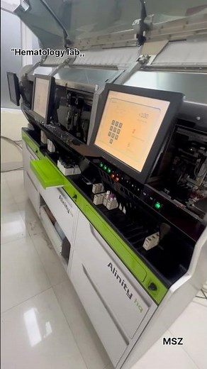 🧪 Abbott Alinity hq Hematology Analyzer #Hematology#Alinityhq#AbbottAlinity#HematologyAnalyzer#CBC