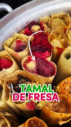 Tamal de fresa — Tamalex Guadalajara (suc. Bosques de Santa Anita)