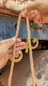 Very simple hitch/ Pile hitch/ essential Rope Skills. | Millie
