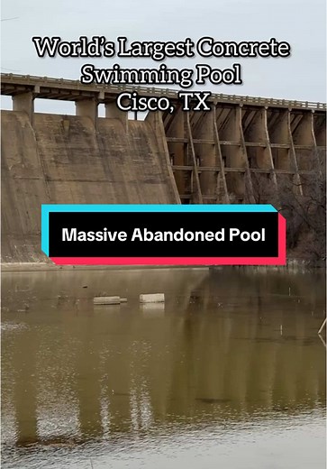 Exploring the Largest Abandoned Pool in Cisco, TX