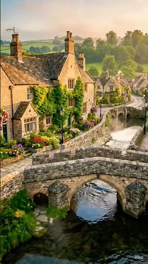 "Castle Combe Cinematic in 4K 🇬🇧 | England's Most Beautiful Village | Fairytale Countryside"