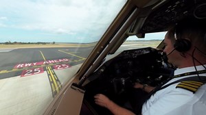 777 takeoff POWER from the cockpit (with climbout!)