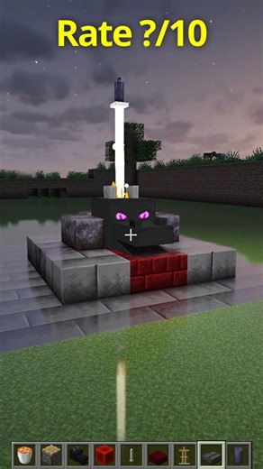 Minecraft Sword Striking Dragon Head 😱🐉 #minecraft #beats