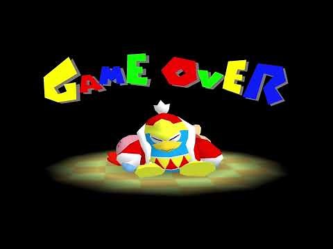 Kirby 64: The Crystal Shards - Game Over (N64)