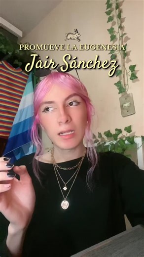 levin castro 🌙 on Instagram: "JAIR SÁNCHEZ promueve la EUGENESIA 😶‍🌫️ #lgbt #terapia #trans"